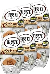 消臭力 [まとめ買い] ペット用 置き型 フルーティーガーデン 400mL×6個 お部屋の消臭力 ペット 部屋 部屋用 寝室 消臭剤 消臭 芳香剤