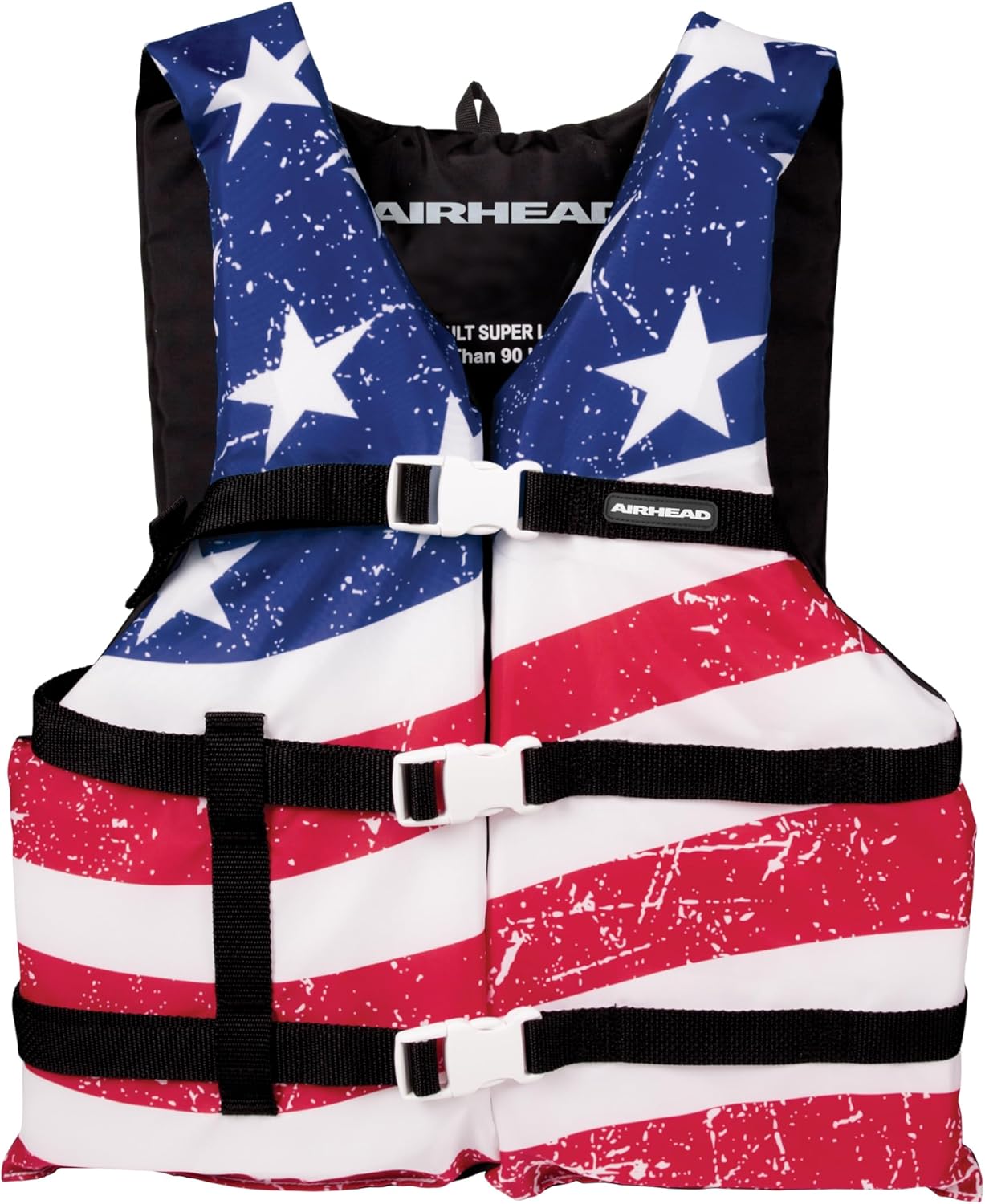 Sportstuff Type III Life Jacket US Coast Guard Approved Open Sides with 3 Body Belts