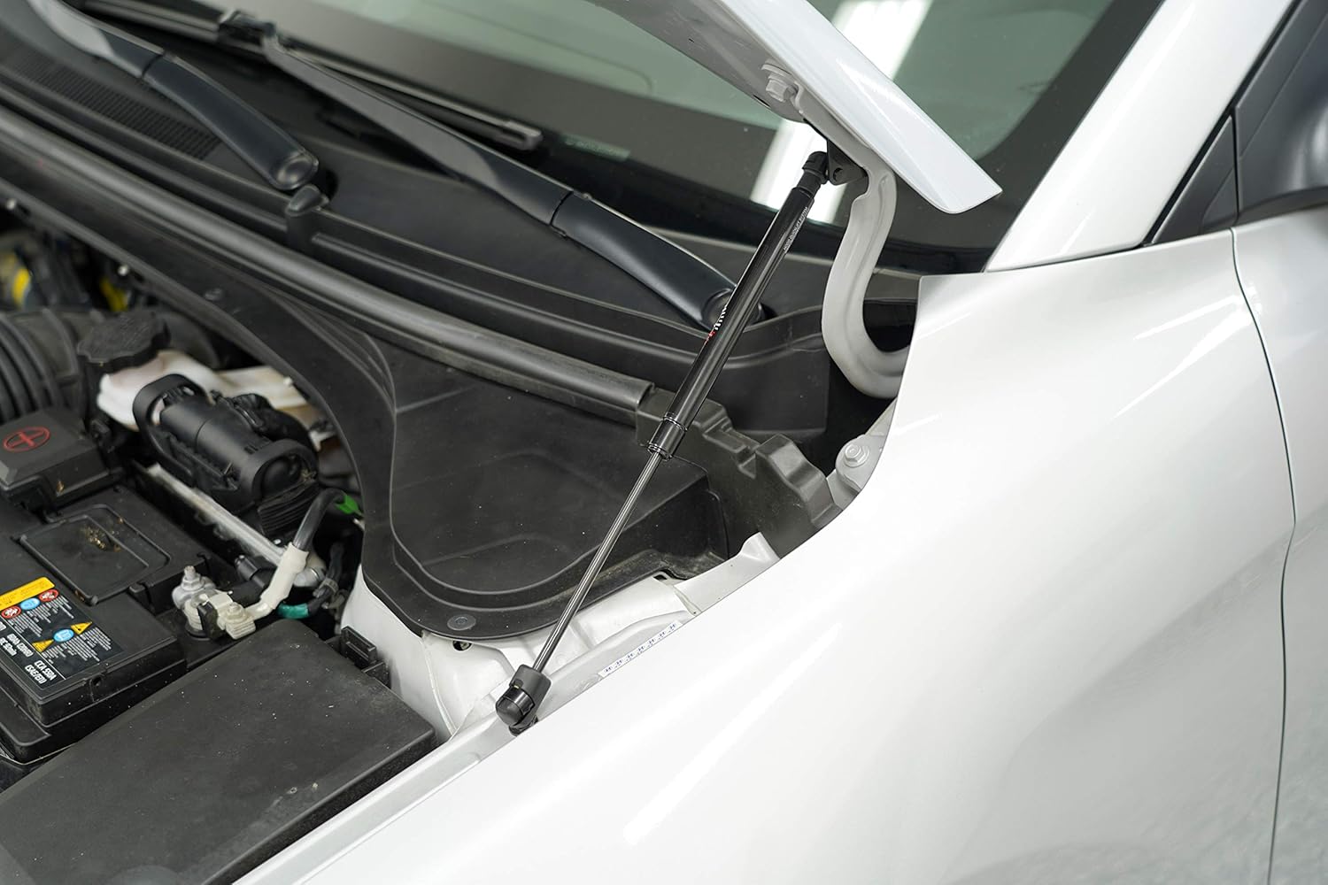 Redline Tuning 21-14010-02 Hood QuickLIFT Plus System Compatible with Hyundai Elantra 2016-2018 (All Black Components)