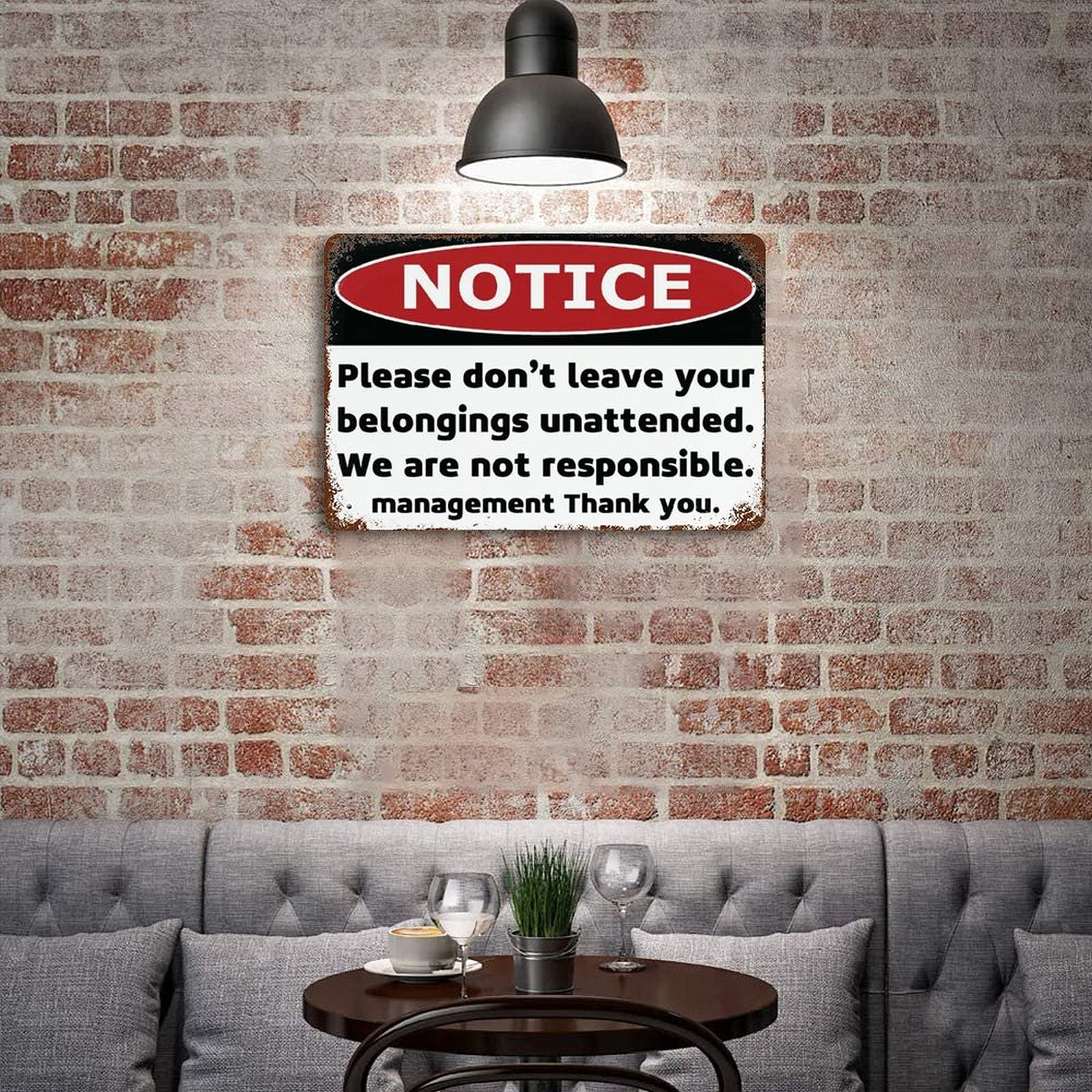 Señal De Aviso Osha Letrero De Aluminio Para Negocios | Meses Sin Interés