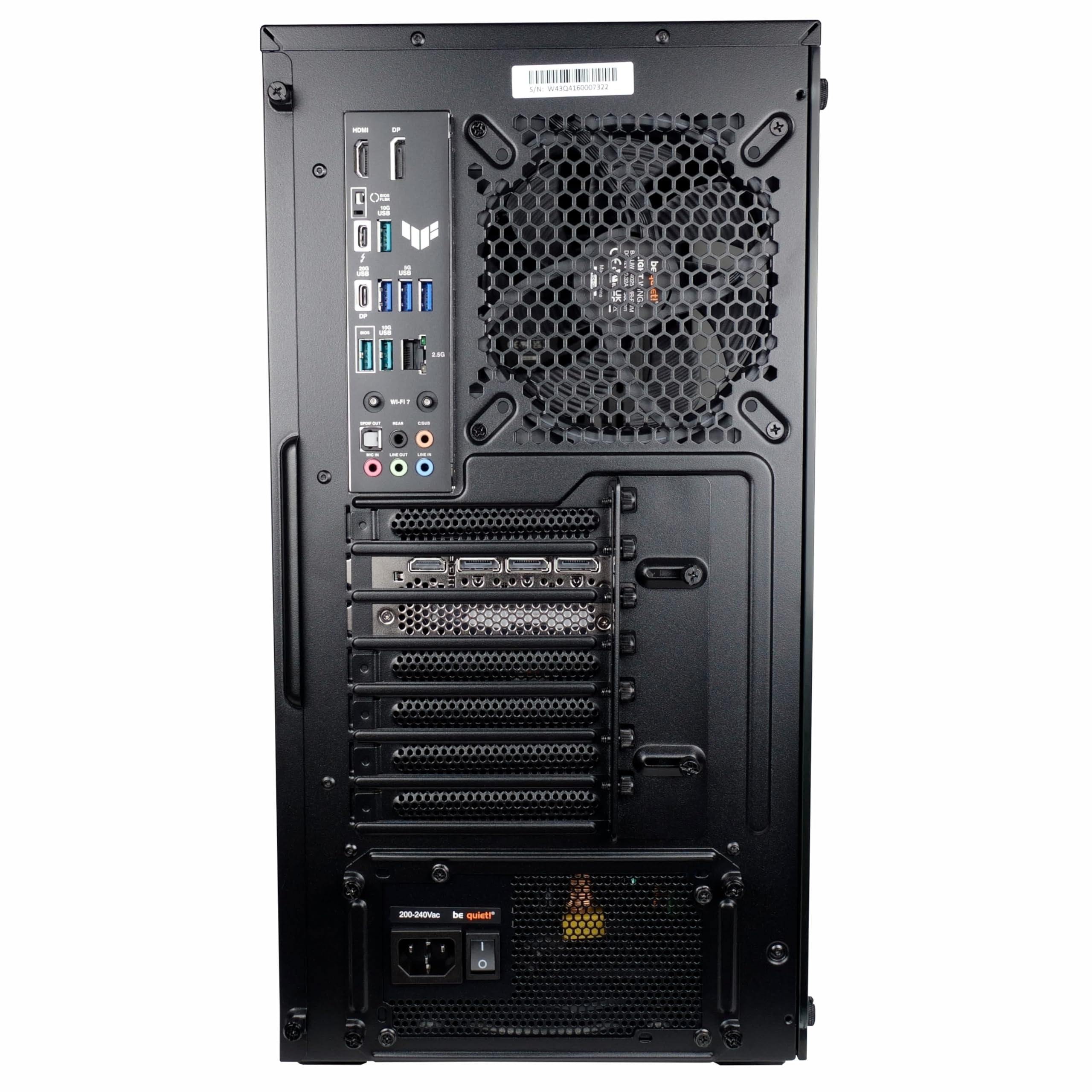 Gaming/Creator PC Intel Core Ultra 9 285K bis 5,7 GHz Turbo 64GB DDR5-6000MHz 4TB M.2 SSD Nvidia RTX 5080 16GB GDDR7 Videospeicher WiFi 240mm Wasserkühlung Windows 11 Pro RGB-Beleuchtung