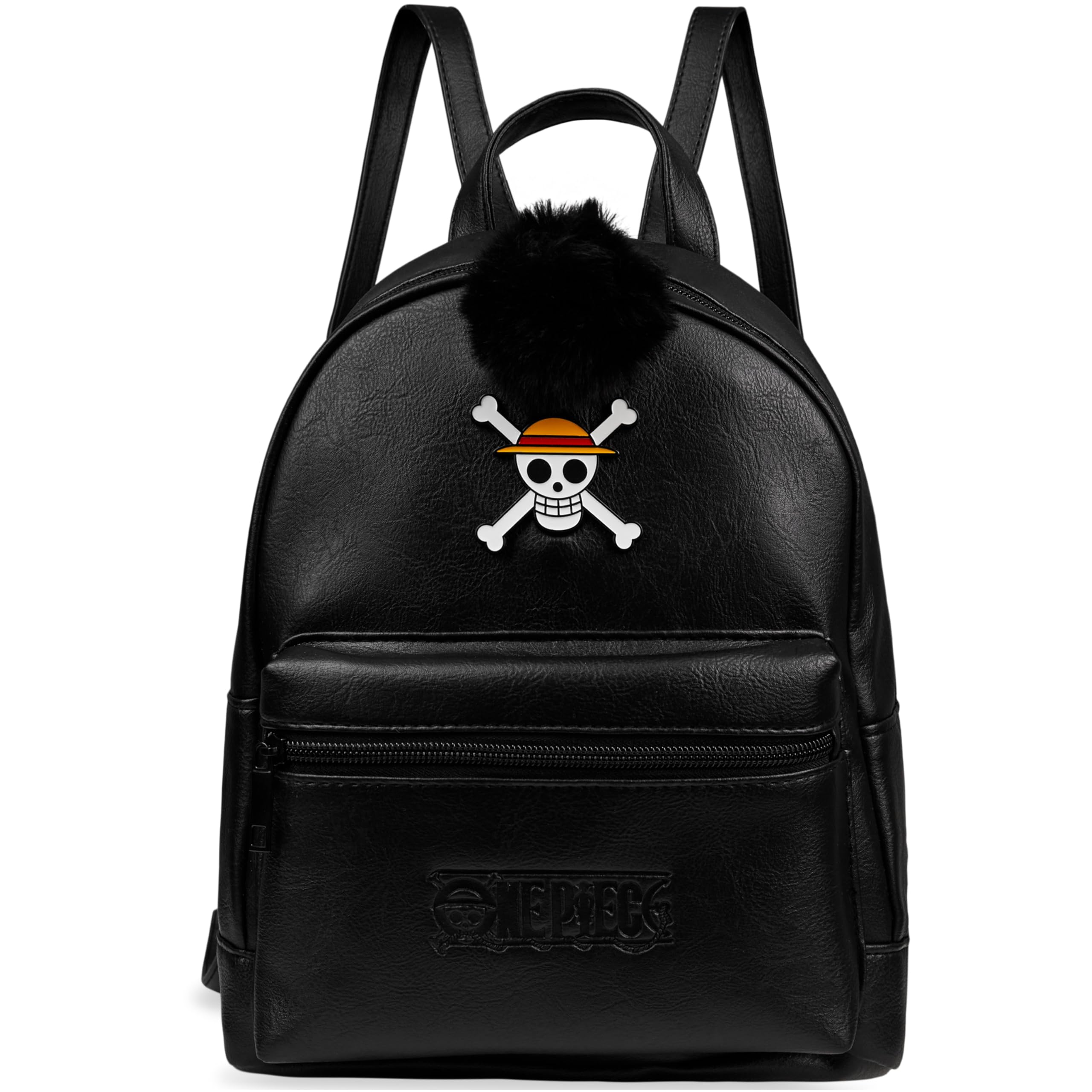 One Piece Plecak ze sztucznej skóry PU, plecak dla nastolatków i kobiet, modny mini plecak na co dzień, torebka na ramię dla dziewczyny, prezenty anime dla niej