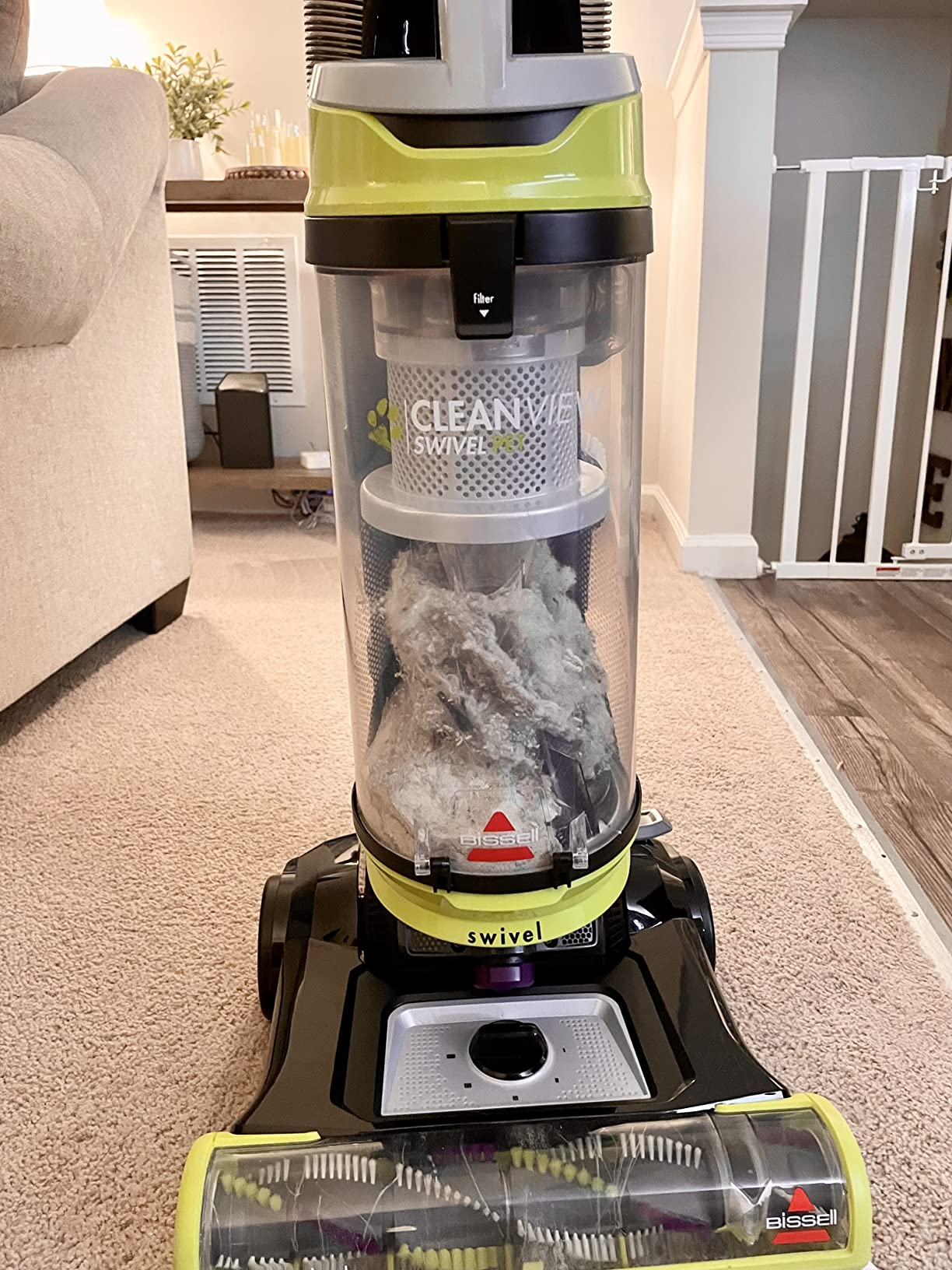 20/mo Finance BISSELL 2252 CleanView Swivel Upright Bagless Vacuum