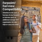 Osprey Farpoint Fairview Sac de jour unisexe, Cascade/Torrent Bleu
