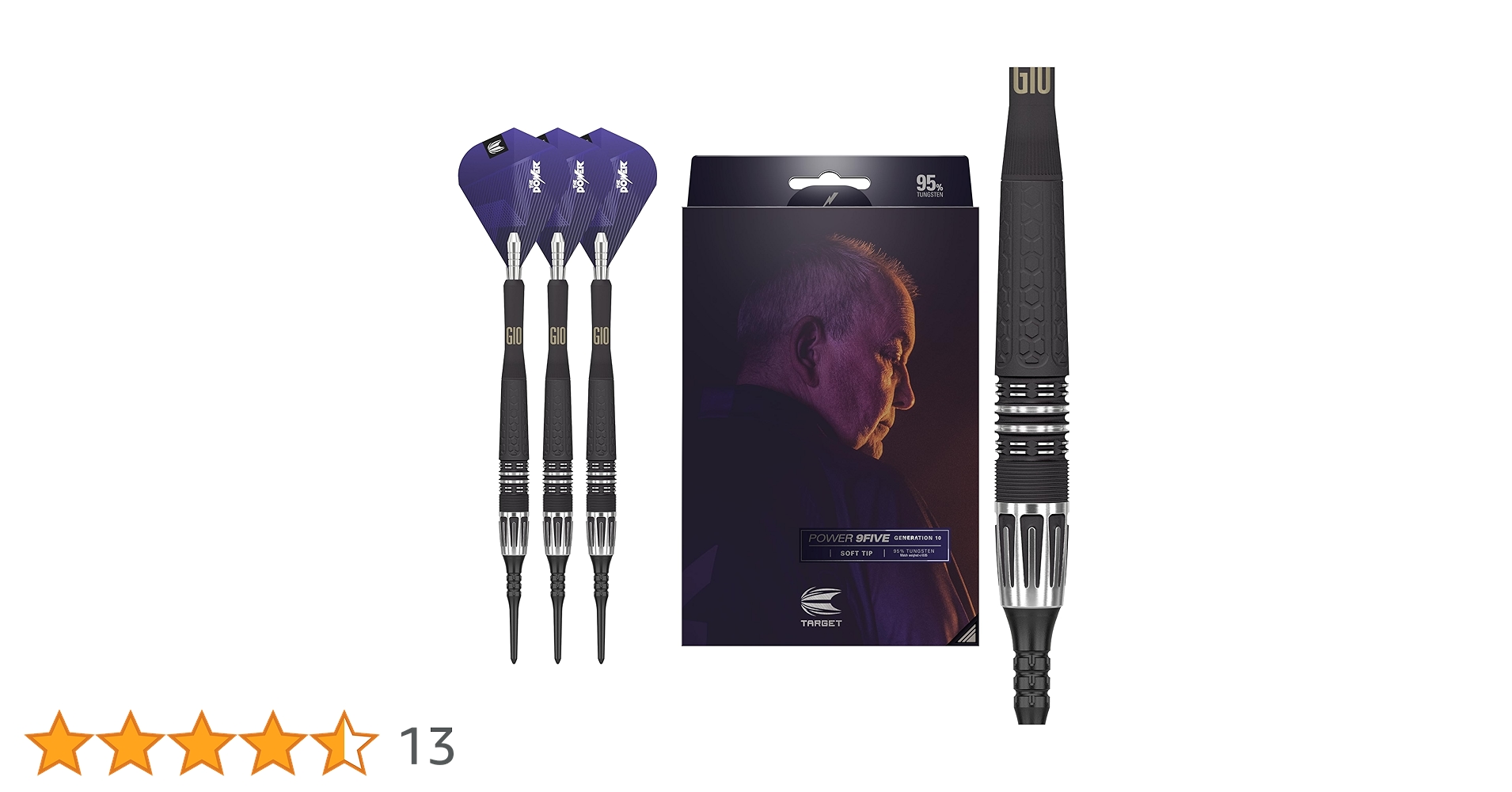 Amazon | TARGET（ターゲット）POWER 9FIVE G10 20G 95% SOFT TIP