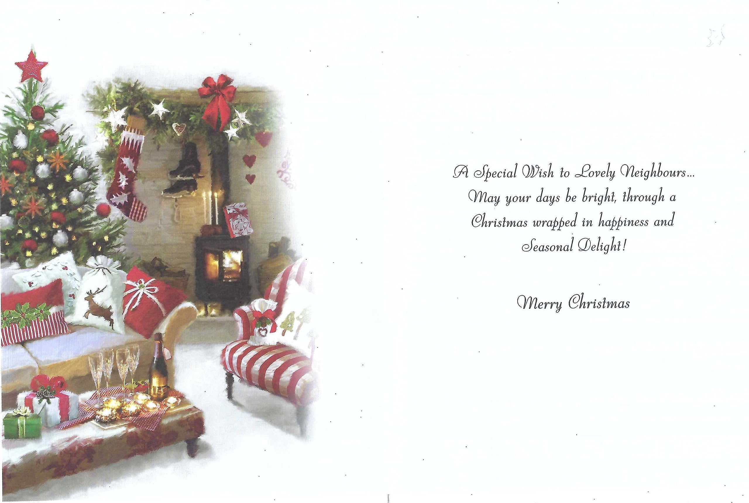 Jonny Javelin 'Special Neighbour' Christmas Card - Maple Gifts