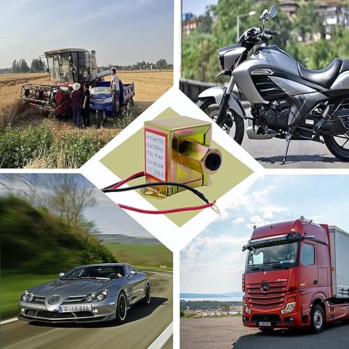 Miniatura 5 de QRYDWQ Bomba de combustible eléctrica universal de 12 V en línea diésel en línea en tanque con kit de instalación, gasolina sólida de metal o motor