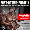Powerstar 100% CFM Whey Isolate 1000 g 96.5% Protein I.Tr Iso Whey Protein Powder for Muscle Building Made in Germany High Dose Protein Powder Made from Pasture Milk 100% Soluble Vanilla