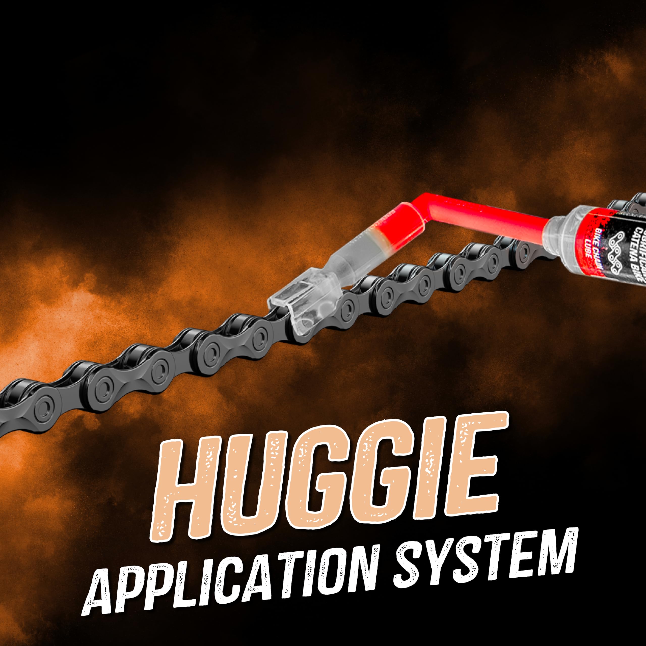 1000 Miglia BKR 6104 DRY Cera Catena Bici per utilizzo in Condizioni del tracciato Asciutte e Polverose, Siringa con applicatori Drop e Huggie System - 12 ml