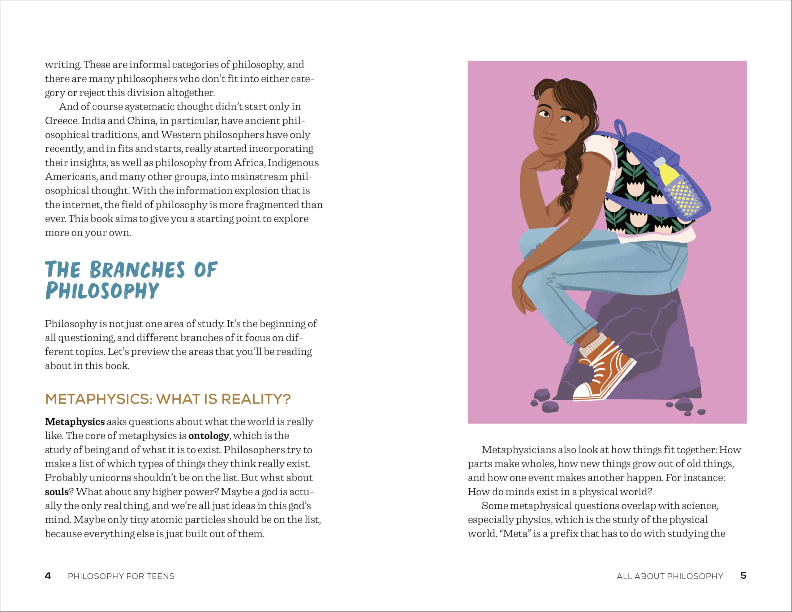 Philosophy for Teens: Core Concepts and Life's Biggest Questions Examined