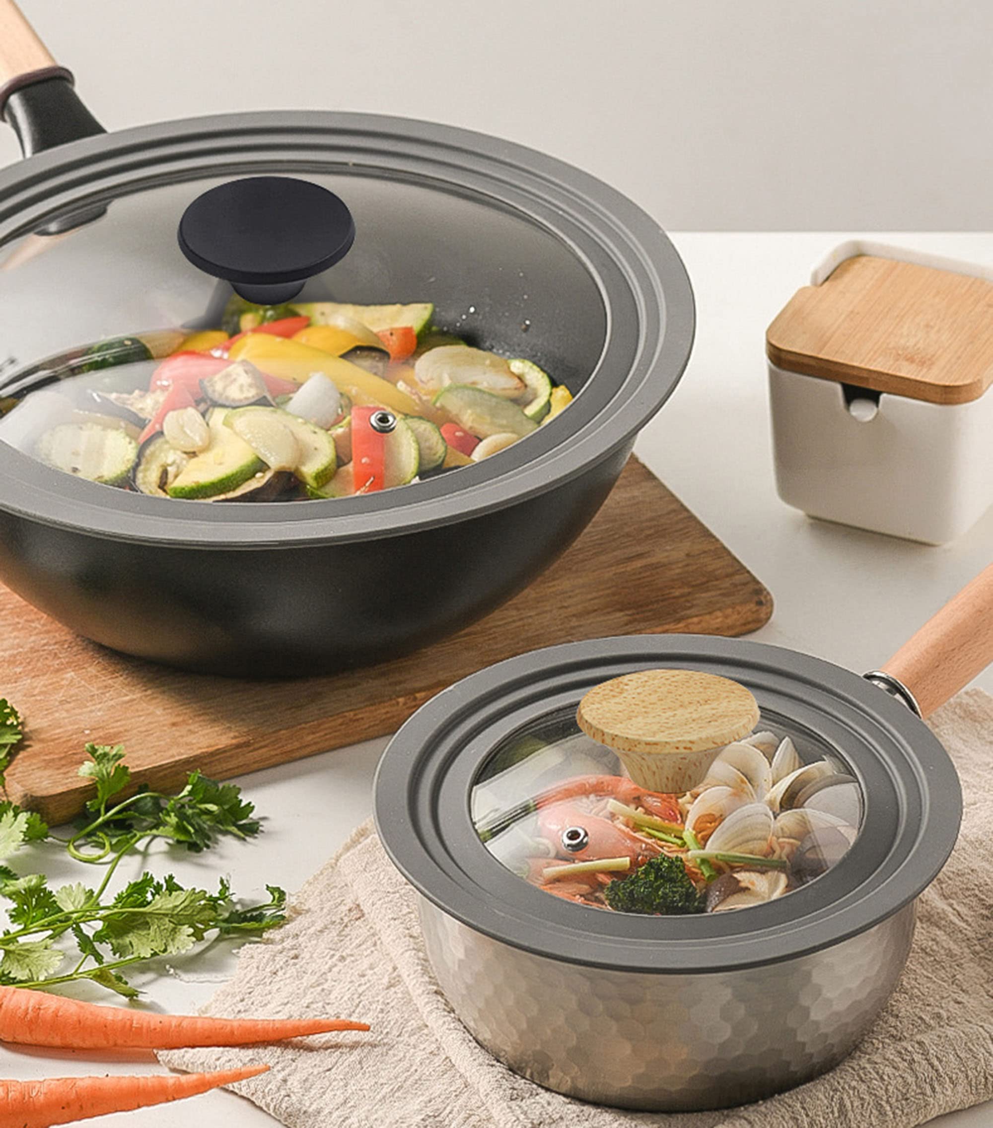 3 Manopole Per Coperchi Pentole - Resistenti Al Calore E Antiscottatura - Foto 4