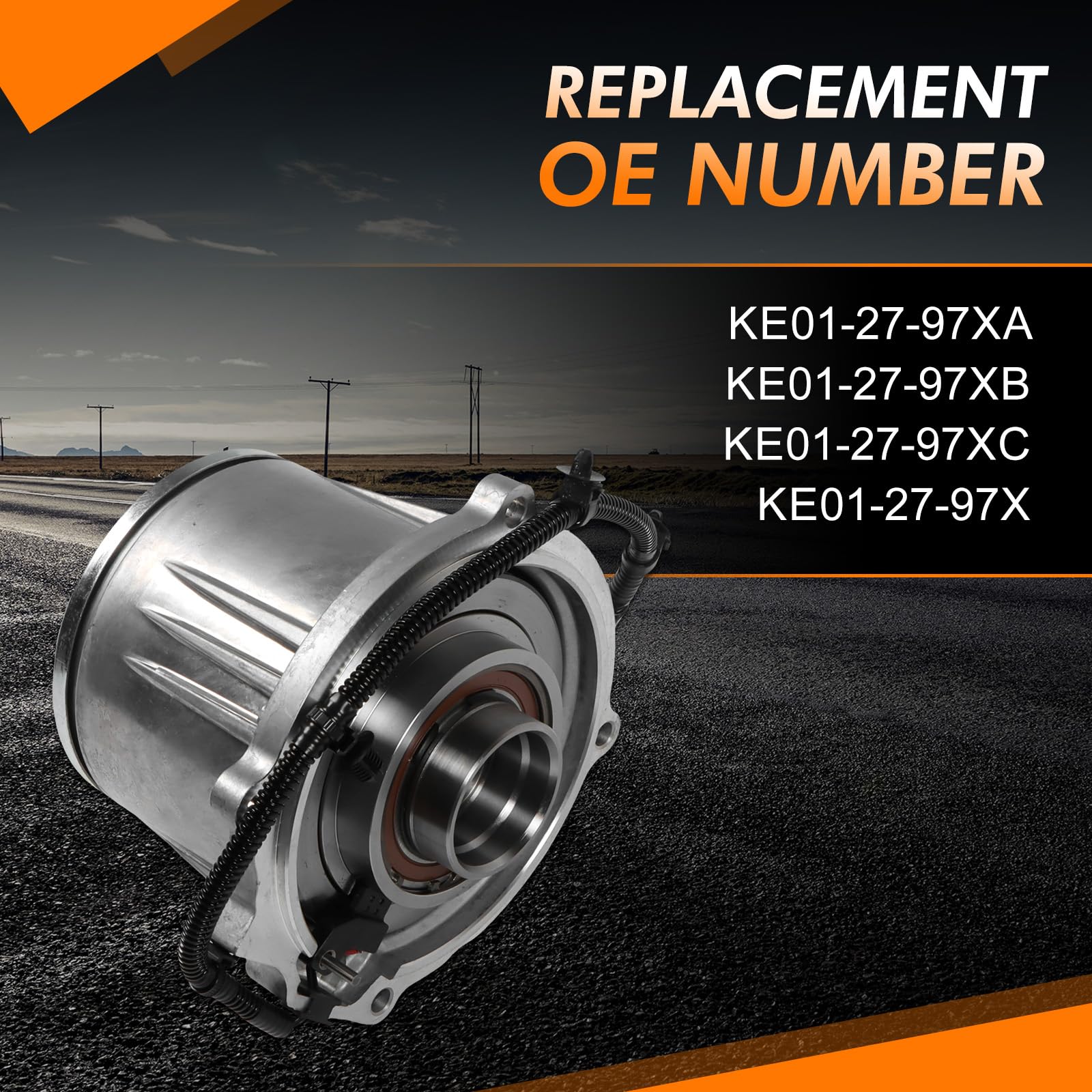 COPACHI KE01-27-97X Rear Differential Viscous Coupling Assembly