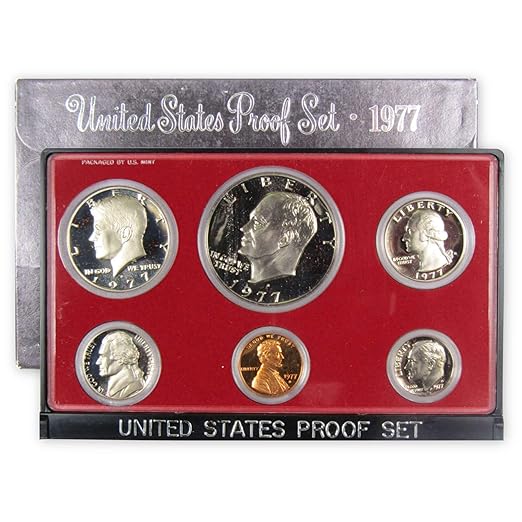 1977 Clad Proof Set U.S. Mint Original Government Packaging OGP