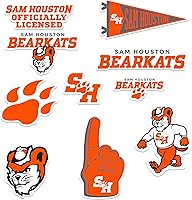 Vista 69 de Universidad de Florida Central - Paquete variado de 9 calcomanías de vinilo grandes de lujo - Laptop, botella de agua, álbumes de recortes, tableta