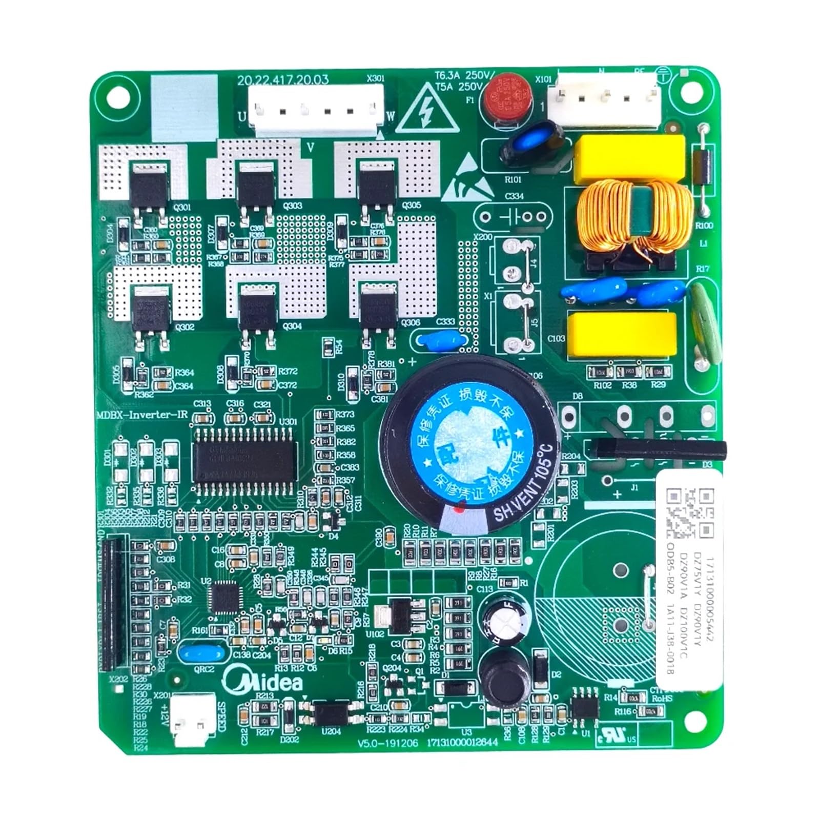 Bonzmxdkhq One Color Refrigerator Compressor Dz90v1ydz75v1y Variable Frequency Board Drive Board 17131000005442