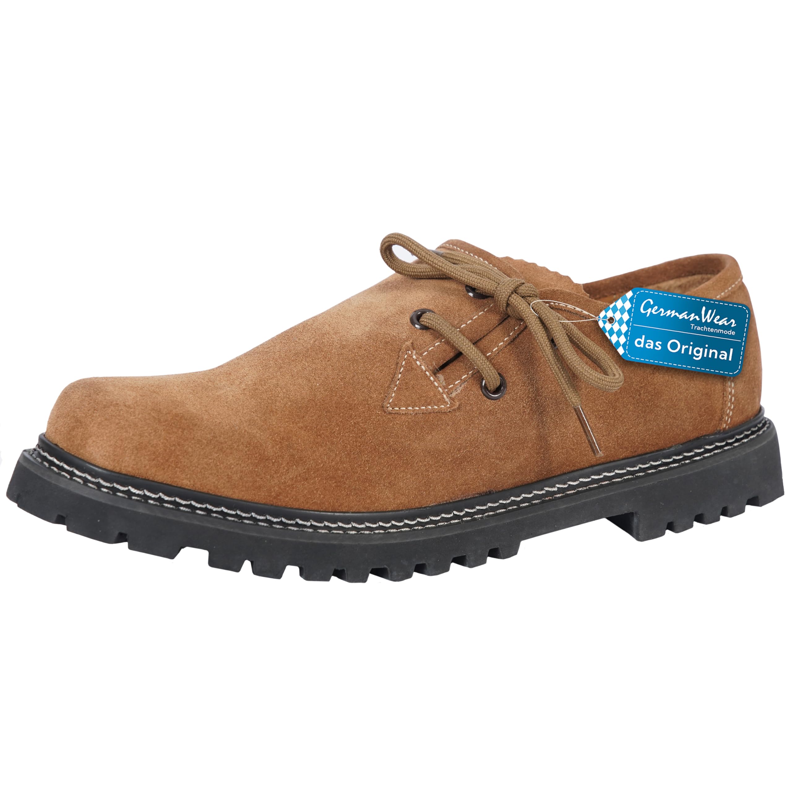 German Wear Trachtenschuhe Haferlschuhe Herren Lederschuhe Braun, Schwarz & Kastanienbraun