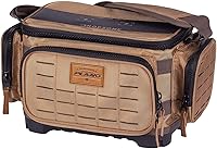 Plano Guide Series 3500 Tackle Bag - Rugged Khaki Soft Storage with Magnetic DropZone, Non-Slip Base & 5 Stowaways