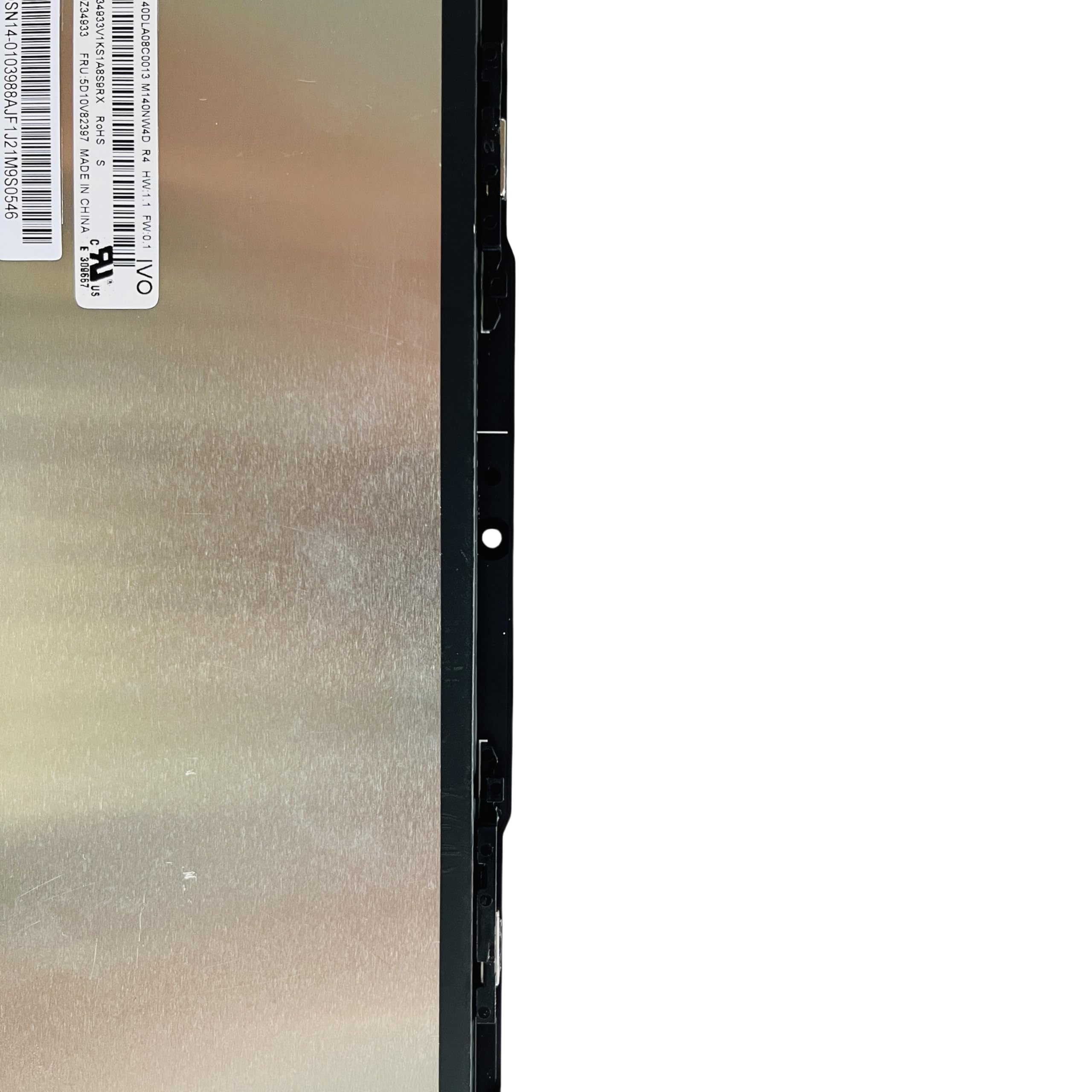 Repuesto para Lenovo IdeaPad Flex 5-14ALC7 5-14IAU7 5-14ABR8 5-14IRU8 pantalla táctil LCD digitalizador Asamblea 5D10S39785 5D10S39787 5D10S39788
