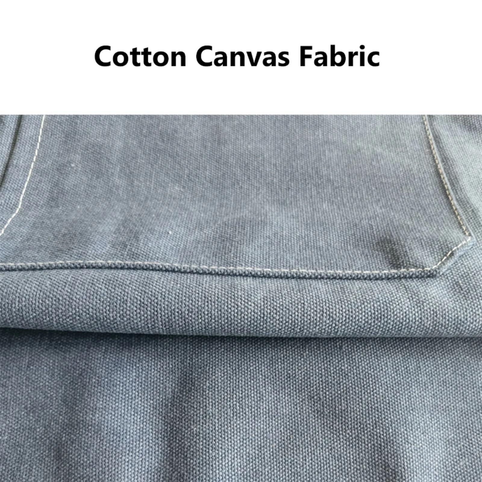 Delantal de herramientas lona | Babero Ajustable de Lona Multicolor for Camarero y Taller