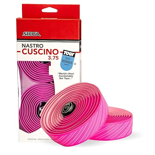 Vista 20 de SILCA Nastro Cuscino - Cinta para manillar de bicicleta, color rojo de 1.25 pulgadas, cinta de barra de bicicleta extra gruesa, viene con tapones