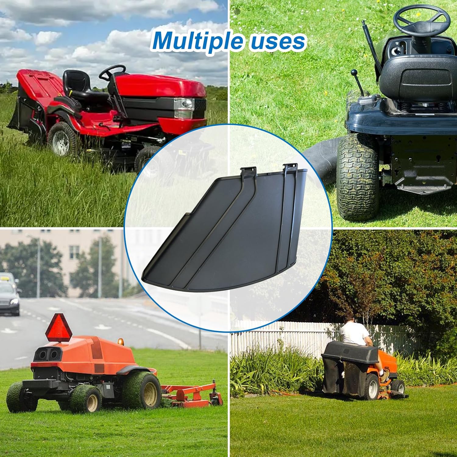 138-7502 Lawnmower Timecutter Deflector Shield Replacement for 42-60" Toro,Exmark,Quest and E-Series Riding Lawnmower QZE725GKC42200 QZE725GKC50200 QZS735GKC54200