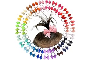 CÉLLOT Baby Hair Ties with Bows, Keep Black Baby Hair Safeguarded