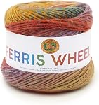 Lion Brand Yarn Ferris Roue Yarn, Multicolore Yarn pour tricoter, crocheter, et artisanat, 1-Pack, Jour d'été