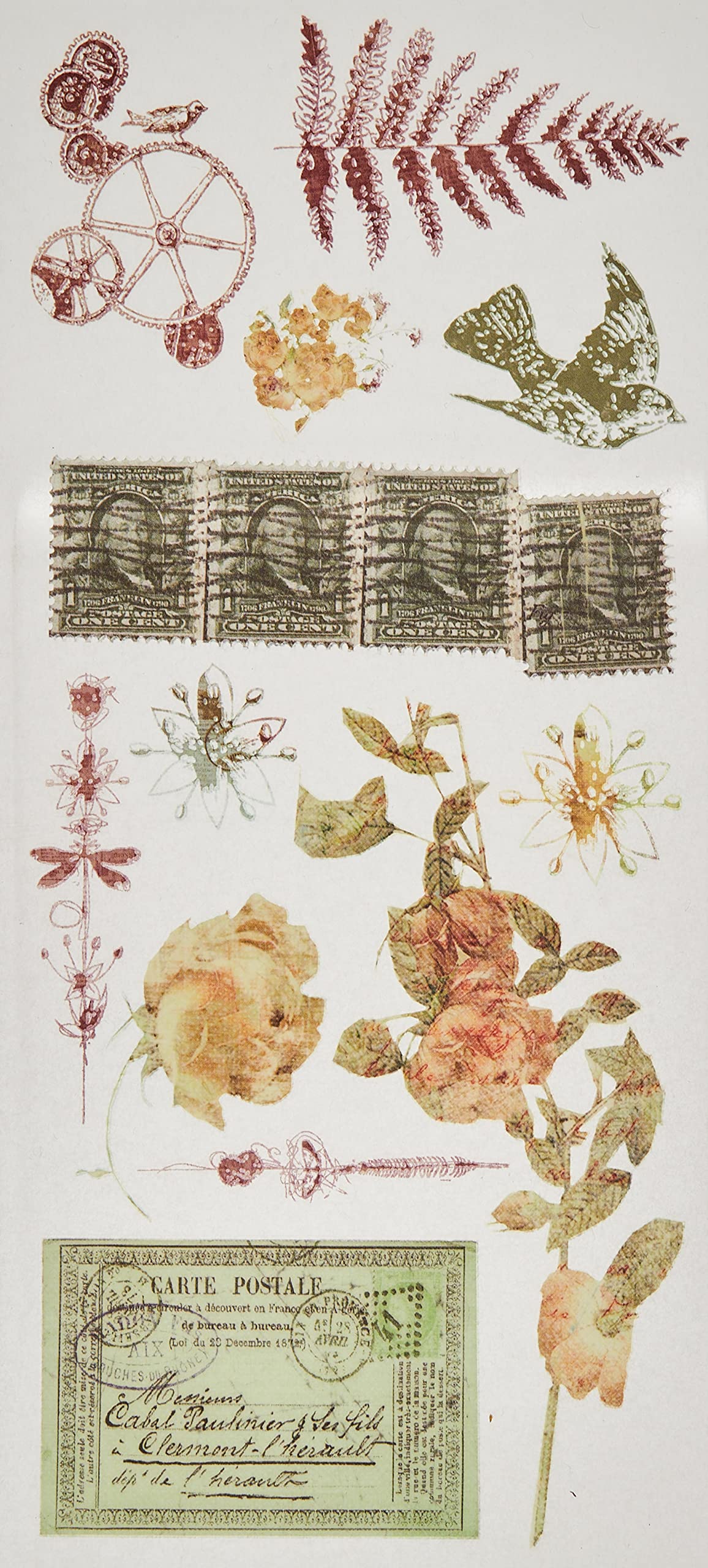 Amazon.co.jp: プリママーケティングrub-ons-botanical : ホビー