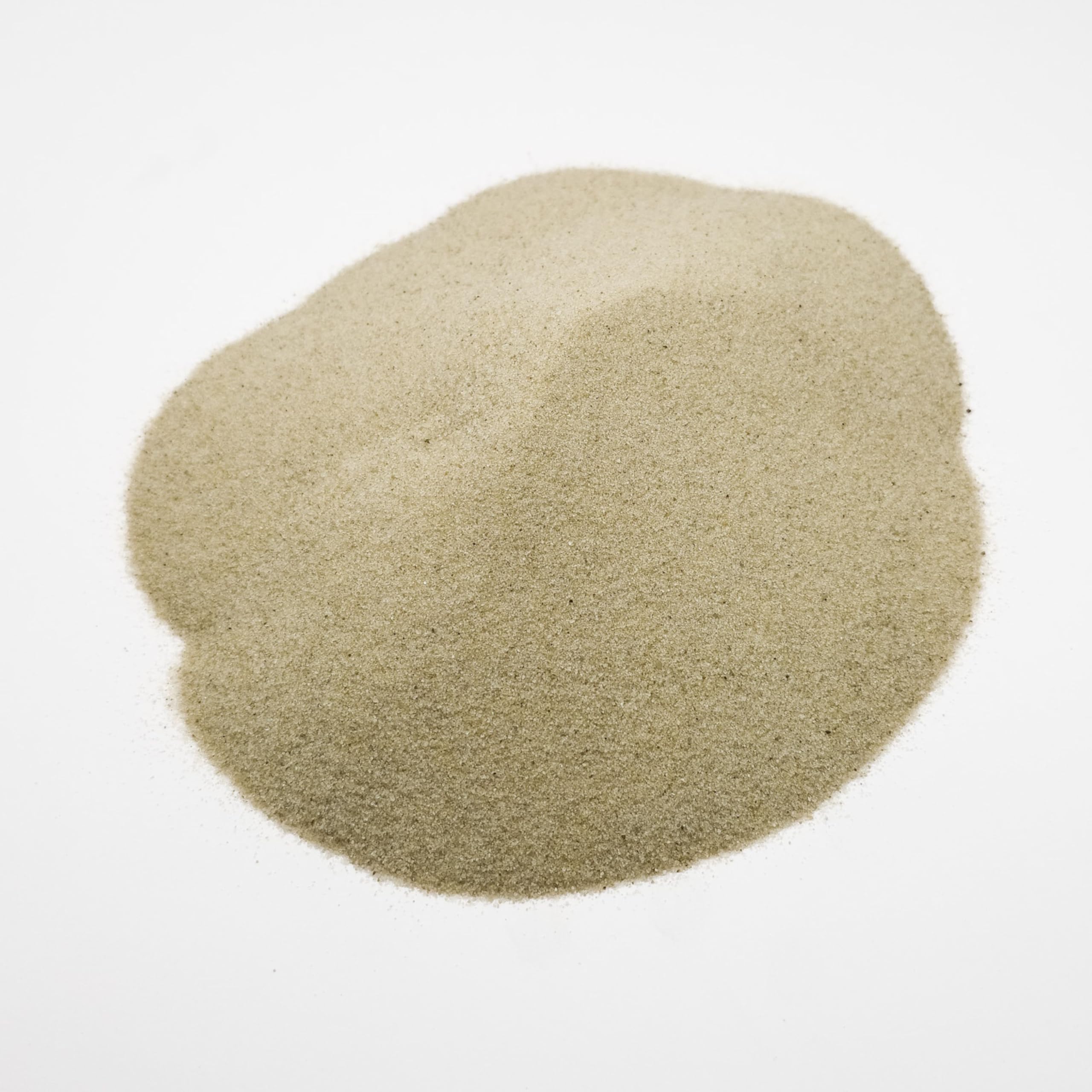 Feiner Quarzsand, SiO2 als Formgrundstoff für Metallguss, ideal für Kernherstellung (Kombination: 500 g Silberpudergrafit, 25 kg)