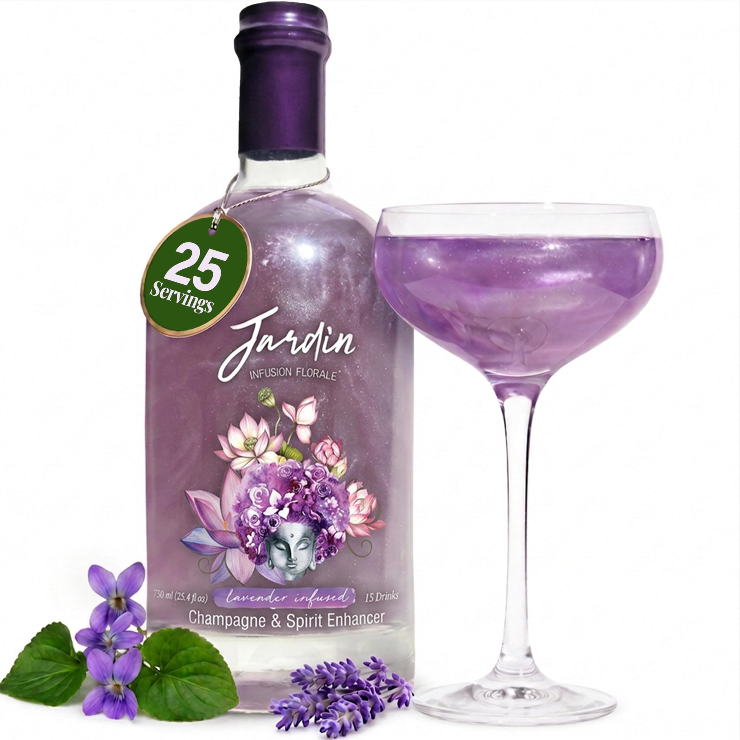 Amazon.com : JARDIN Non-Alcoholic Spirit Enhancer - 25.4 Fl Oz