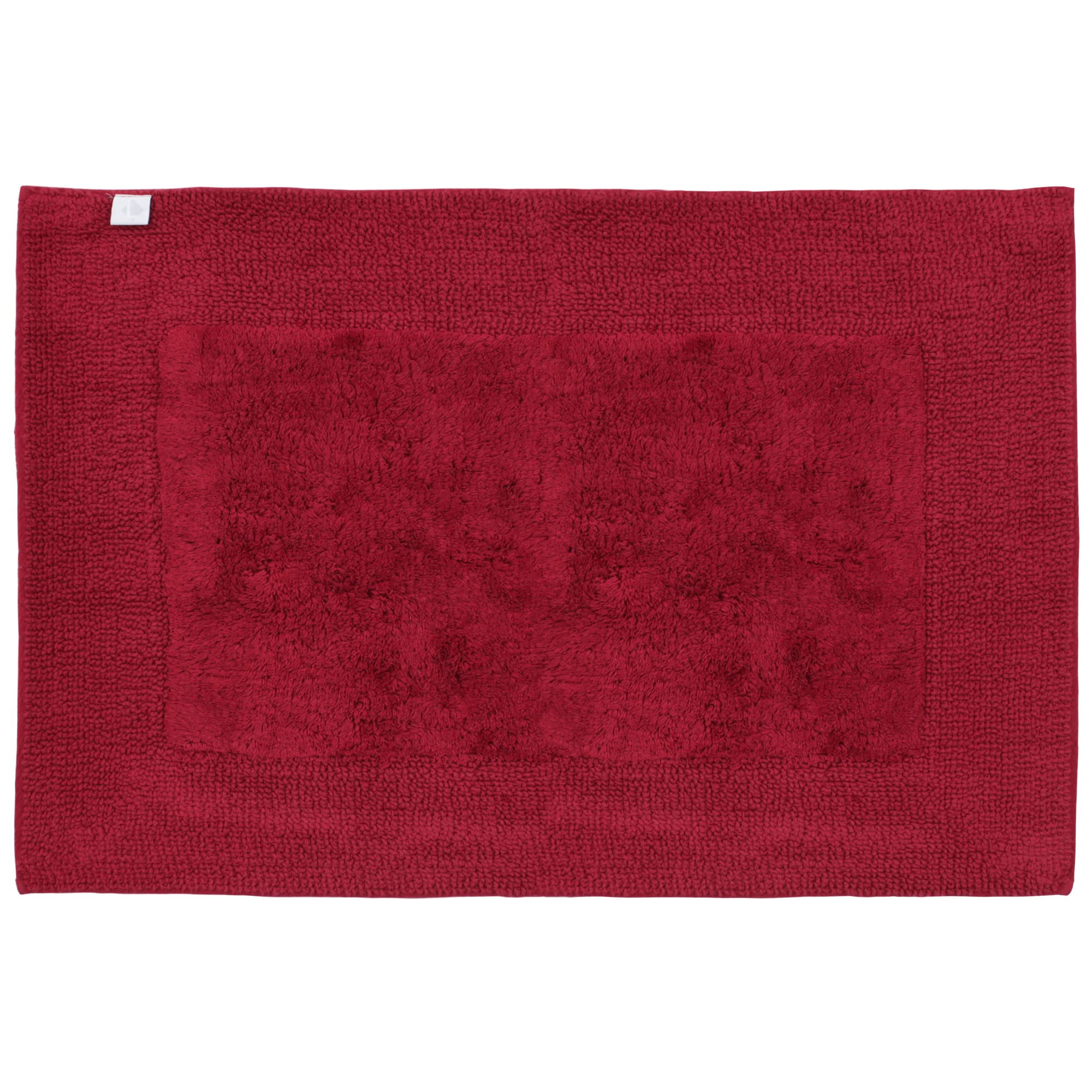 Linnea Tapis de Bain 60x90 cm Dream Rouge Bordeaux 2100 g/m2