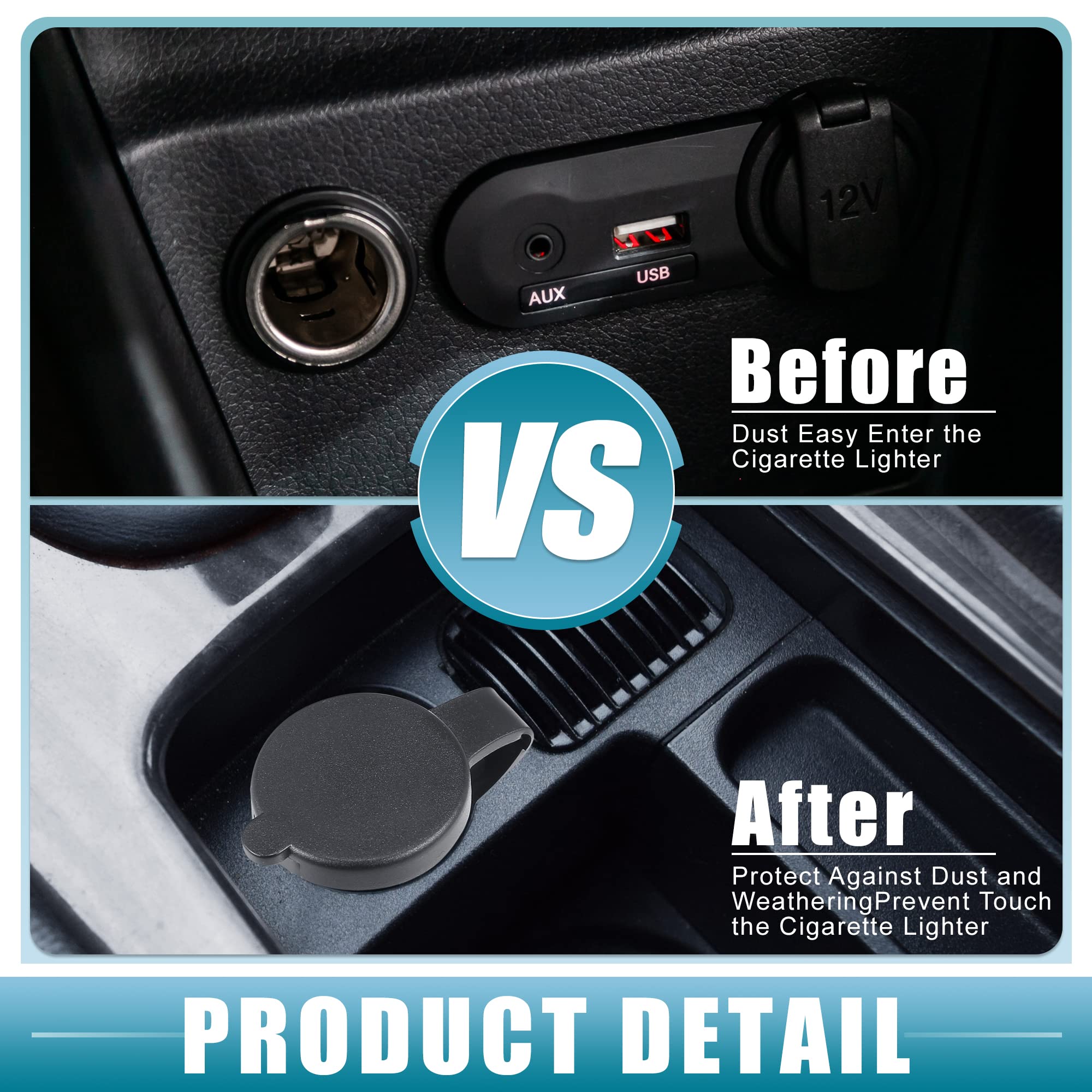 cigarette lighter cap Amazon.com: A ABSOPRO Cigarette Lighter Plug Cover Dustproof Cigarette  Lighter Socket Cover Cap Universal for Car Truck SUV with 12V Accessory Plug  Black (Set of 3) : Automotive