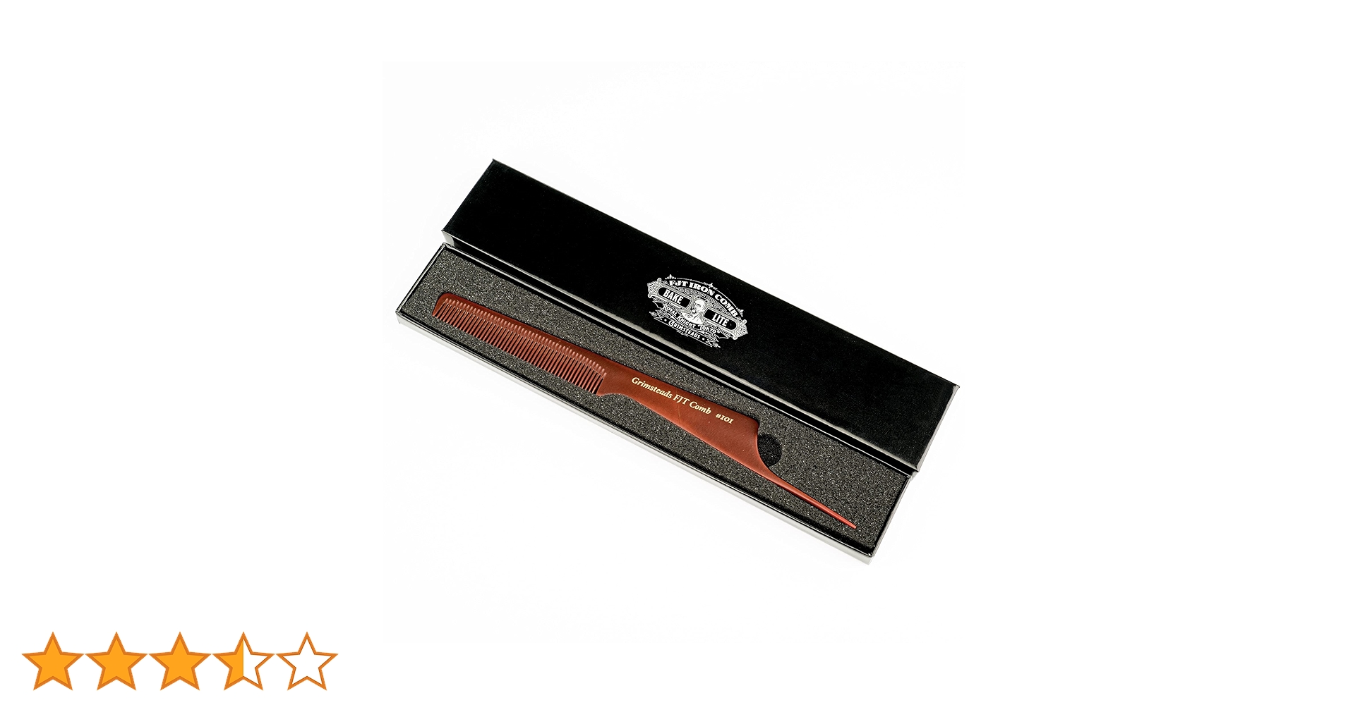 レンツアイロン　丸6ミリ　A2 理容　櫛　コーム　本鼈甲　ベーク レンツアイロン 丸6ミリ A2 理容 櫛 コーム 本鼈甲 ベーク