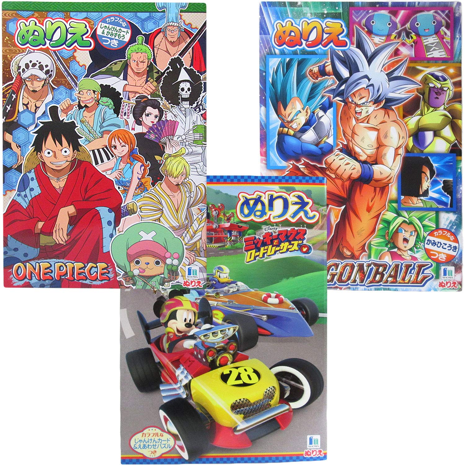 Amazon.co.jp: [MIKA&MAYA] 3冊セット ドラゴンボール ワンピース