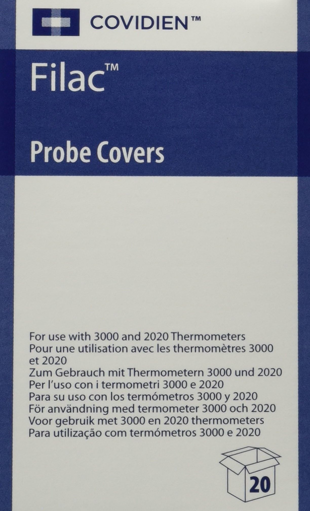 Probe Covers for Filac Ez 3000, 500 Per Box