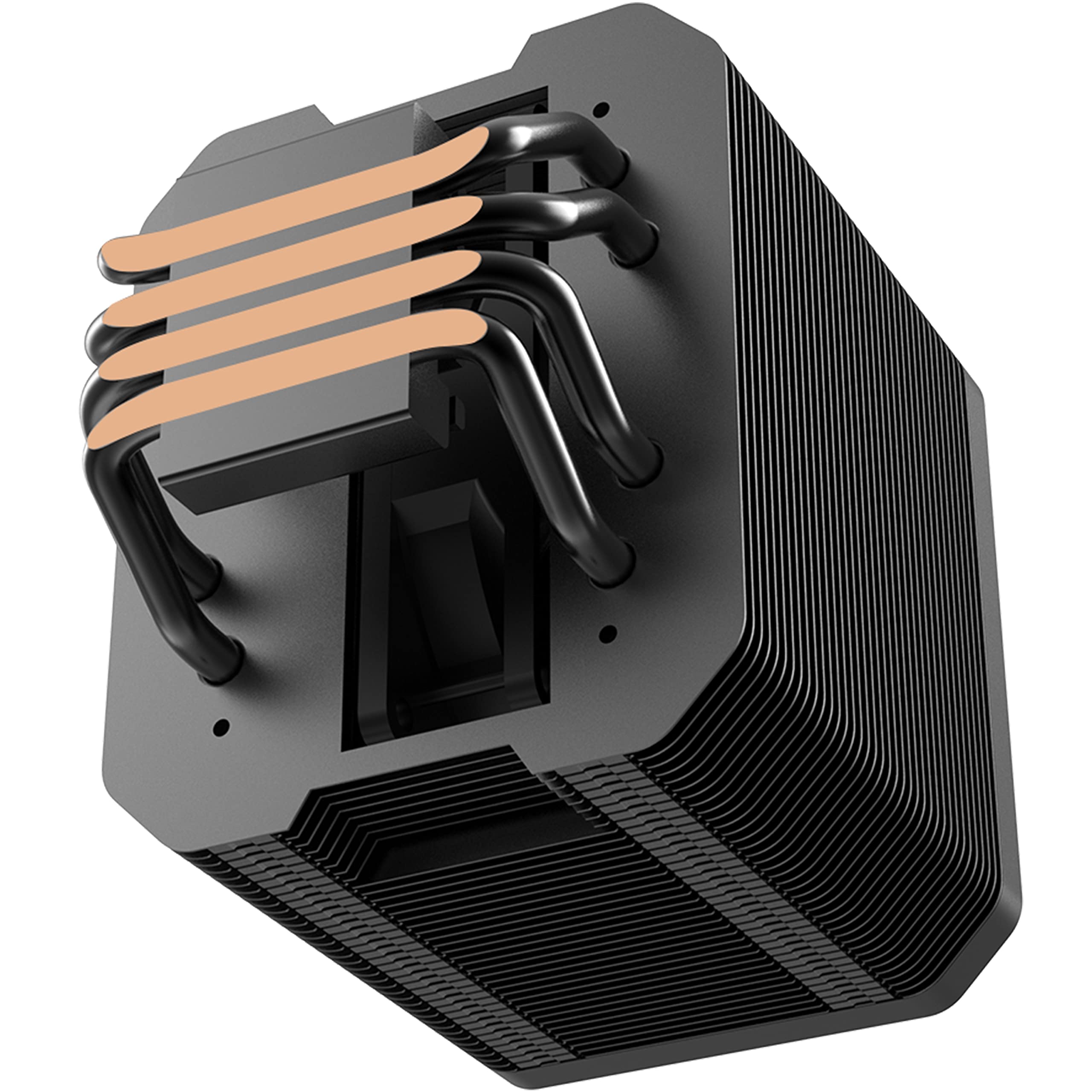 SIMPLETEK – Dissipatore per processore da gaming con illuminazione RGB, compatibile con socket AMD AM2/AM3/AM4/AM5 – potenza fino a 180W