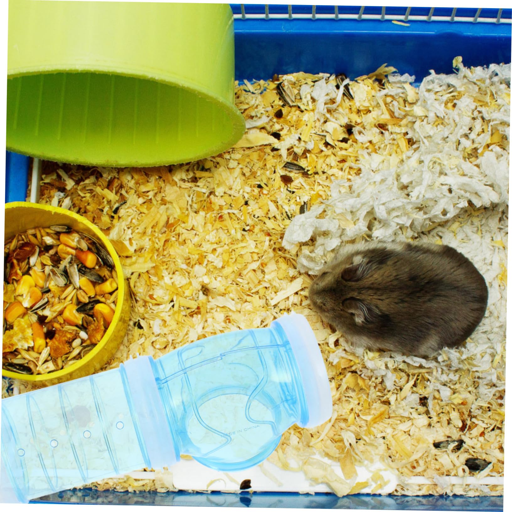 Toyvian 3 Sätze Plastik Hamster Tunnel Teilig Langlebiger DIY Hamsterkäfig Außenrohr Verbinder Sicherer Spieltunnel für Ratten Fördert Erkundung und Bewegung Einfach zu Montieren Reinigen