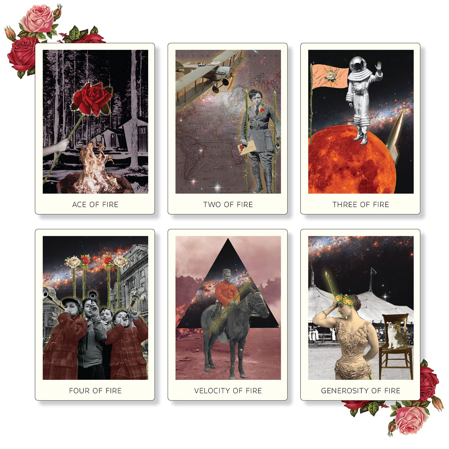 The Rosebud Tarot: An Archetypal Dreamscape, 78 Cards and 96 Page Full-color Guidebook