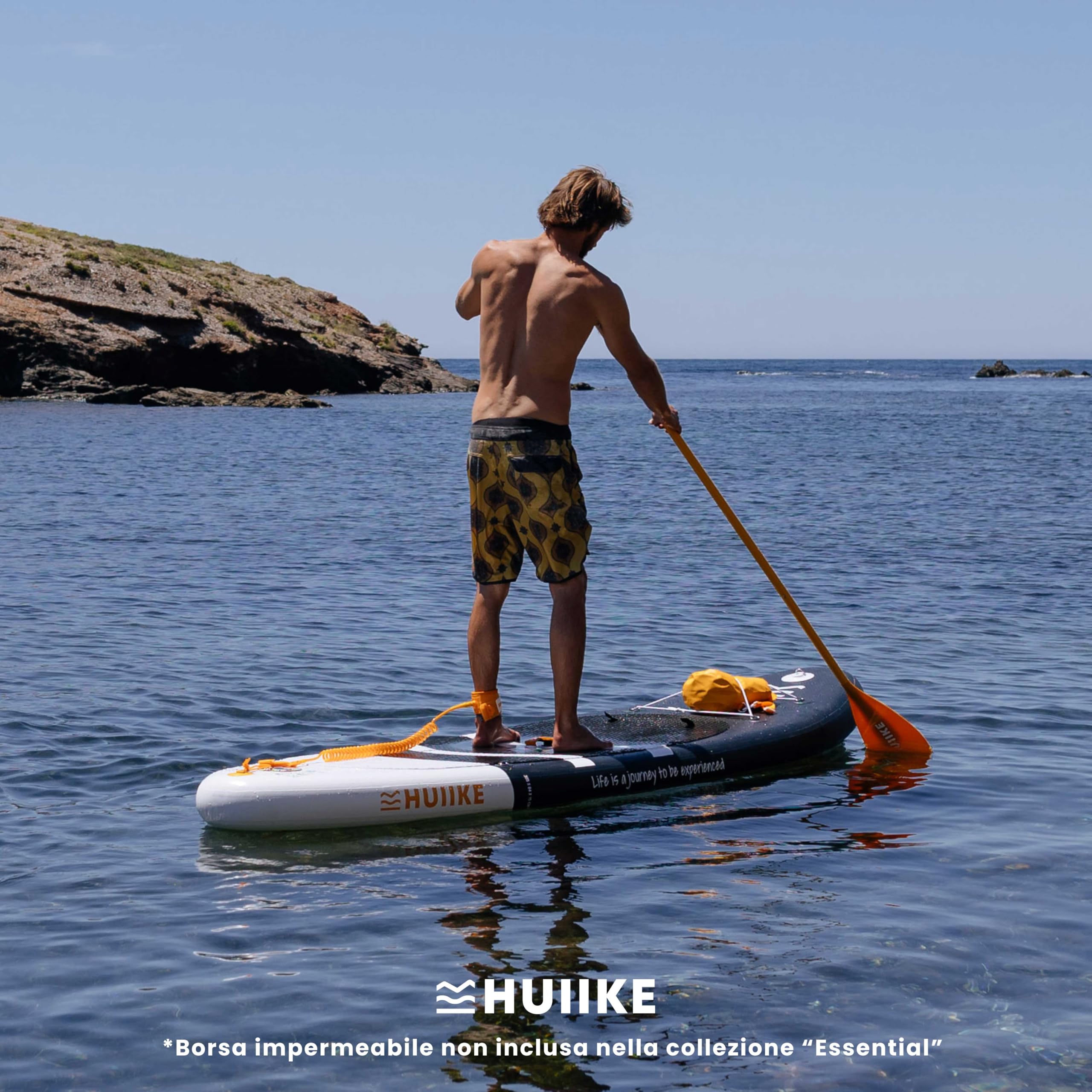 Tavola Sup Gonfiabile Adulti con Accessori Premium - HUIIKE | Stand Up Paddle Board Gonfiabile con Grande Stabilità | Tavola da Sup | Tavole Gonfiabili 2 Posti