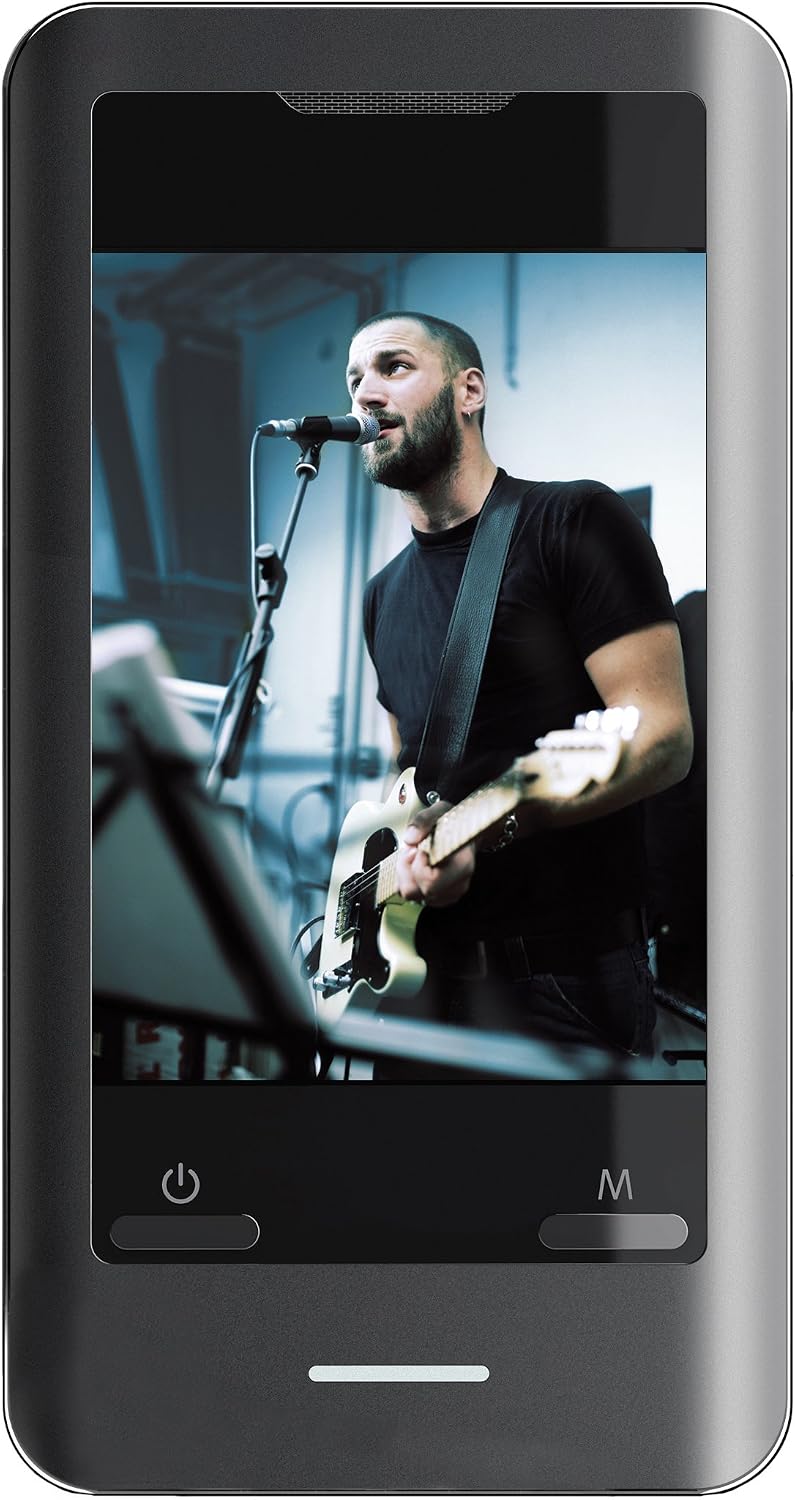 Coby MP827-8G 8 GB 2.8-Inch Video MP3 Player with Touchscreen, FM, Integrated Stereo Speakers and MiniSD Card Slot (Black) (Discontinued by manufacturer)