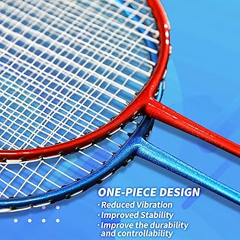 Amazon | バドミントン ラケット 初心者 (4本組) | Crafteel | ラケット