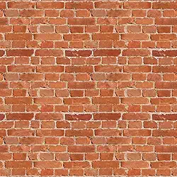 Papel De Parede Adesivo Lavável Tijolinho A Vista Vermelho 3m