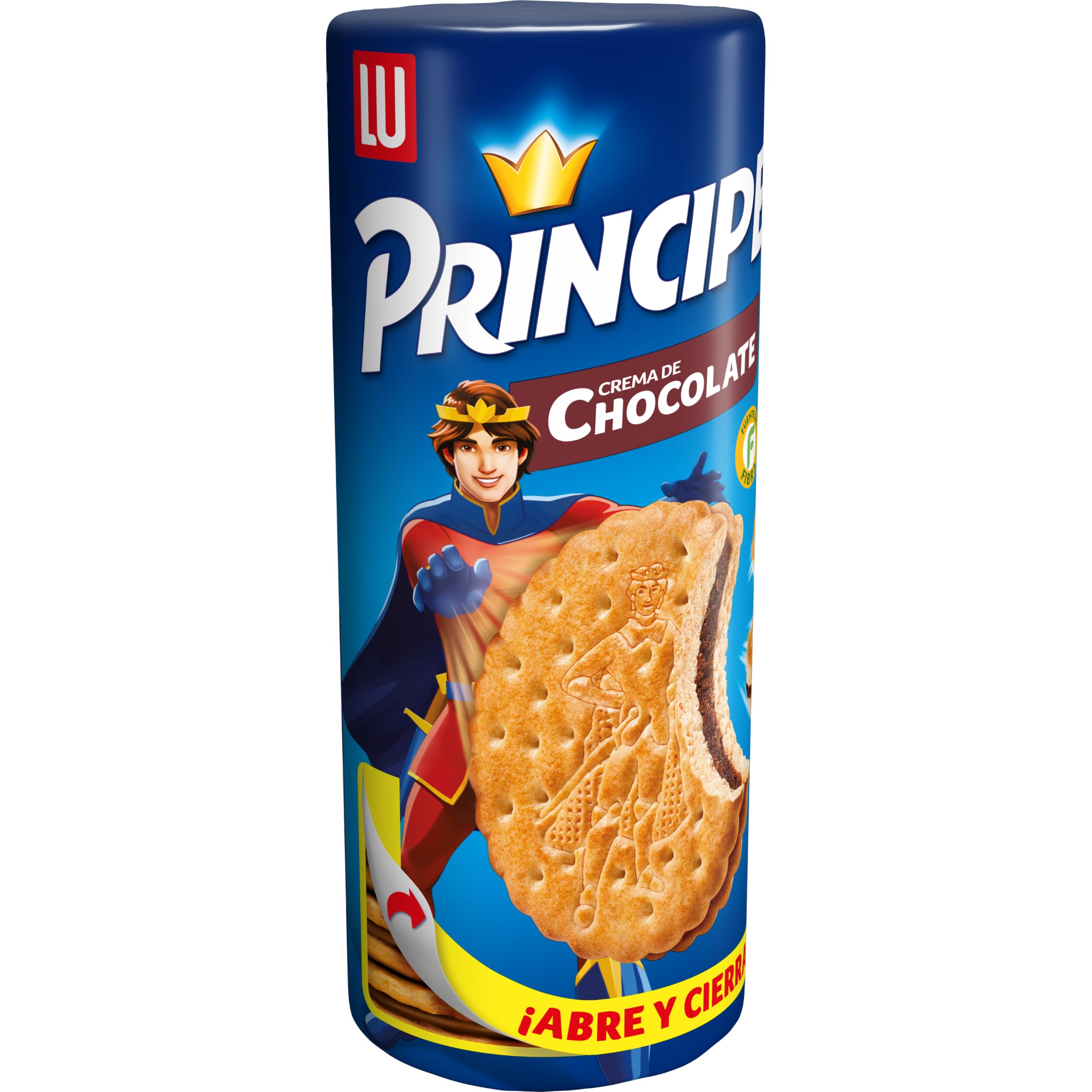 Príncipe Original, Galletas Sándwich Rellenas de Crema de Chocolate, 300g