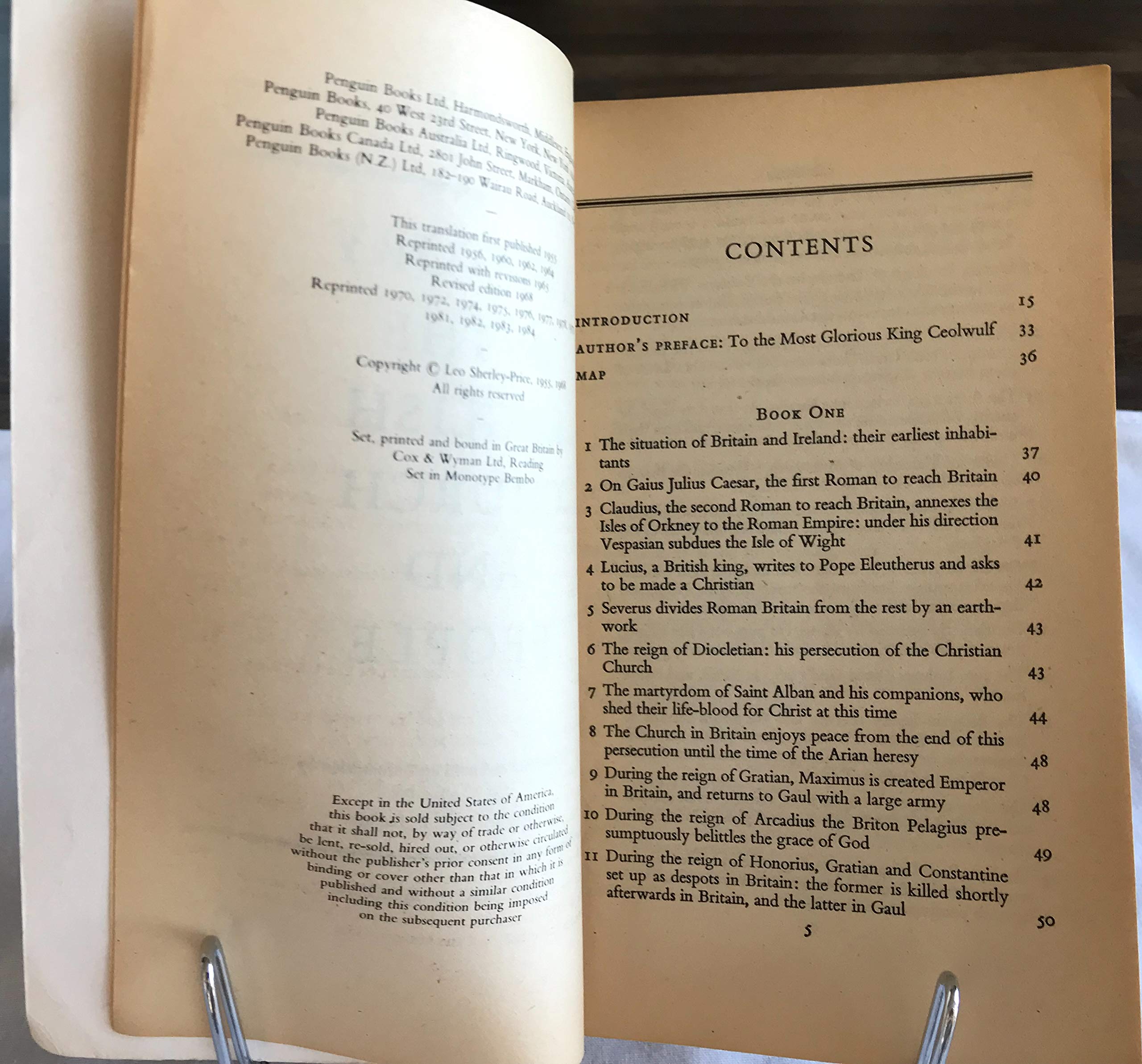 A History of the English Church and People Bede Venerablis and Leo Sherley-Price - PT03