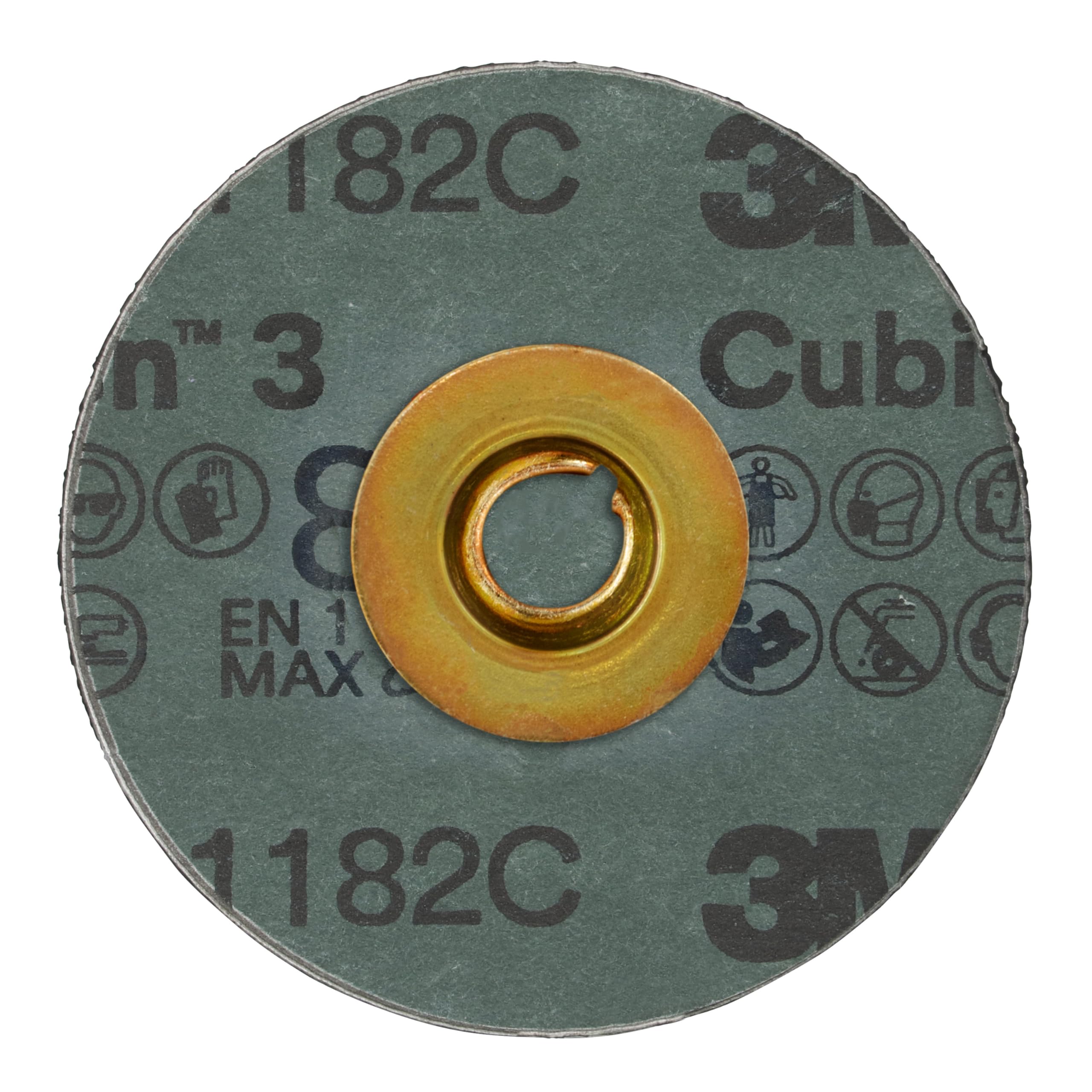 3M Cubitron 3 Roloc Fibre Disc 1182C, 36+, TR, Purple, 51 mm, 50/Carton - Image 3