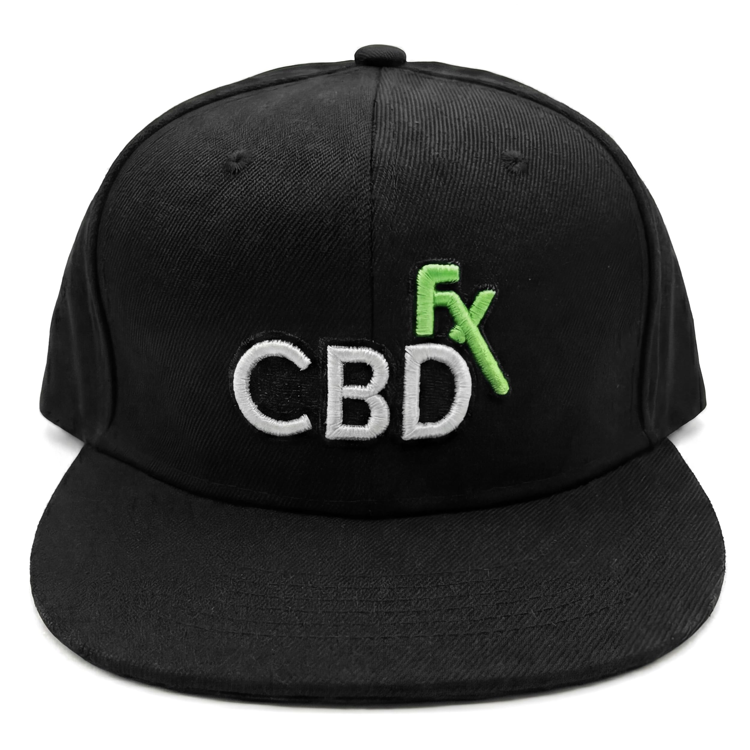 CBDFX Snapback Hat – Adjustable Flat Brim Cap, Classic Fit Unisex Baseball Cap with Structured Crown, Everyday Streetwear & Casual Wear