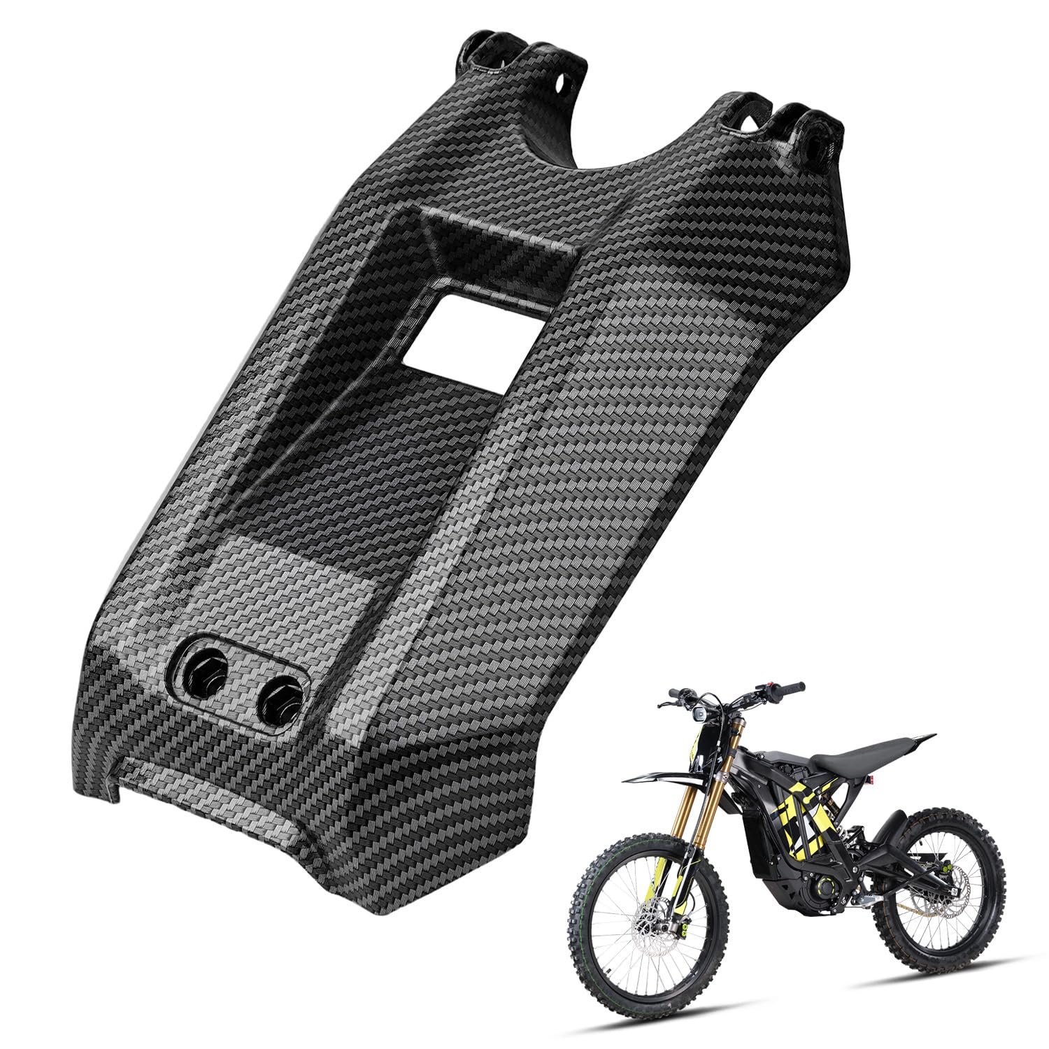 Photo 1 of CHANGCHENG Carbon Fiber Battery Cover for Surron Light Bee
