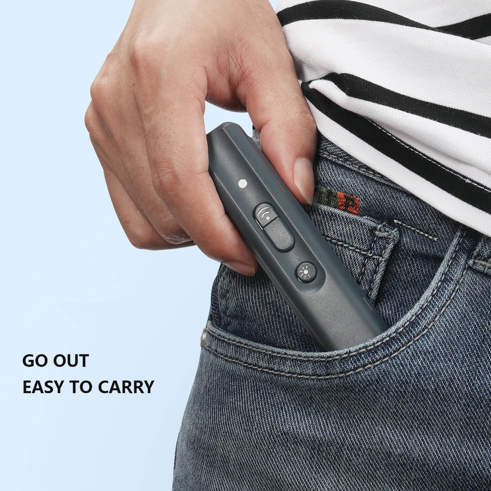 Handheld Dog Bark Deterrent Devices, Rechargeable Anti-Barking Device for Dogs