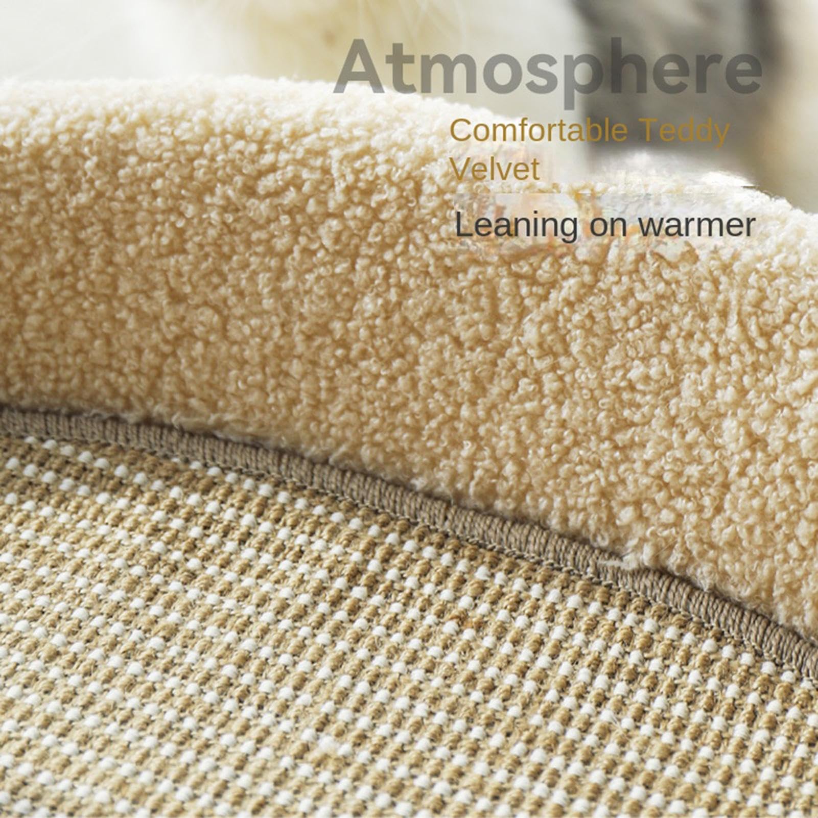 Tumbona rascadora para gatos Cama Estilo Lounge Tamaño Grande de Sisal | Tapete Rascador para Gatos para Salón, Dormitorio, Apartamento, Patio, Esquina del Hogar