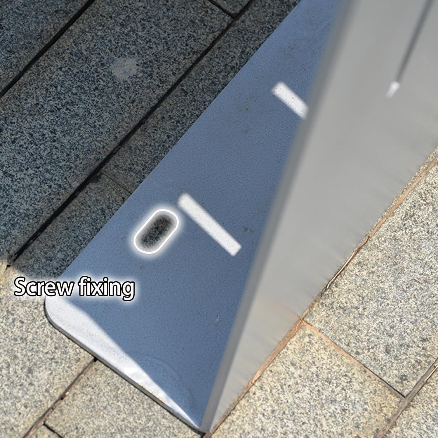 Outdoor Bench, All-Weather Garden Bench, Metal Bench with Backrest, Park Patio Bench, 2-Person Patio Decor Seating, for Outdoors Park, Lawn(Brown B)